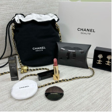 Chanel Beauty黑色索繩袋豪華套裝🖤(專櫃正品正貨)