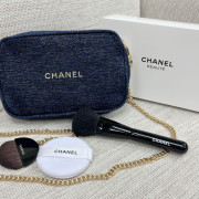 💙Chanel藍金化妝袋set（專櫃正品正貨)