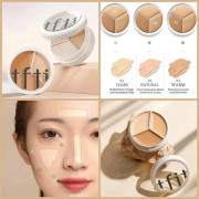 高遮瑕度！TFIT Cover Up Pro Concealer 3色遮瑕膏盤 – 3種色調選擇